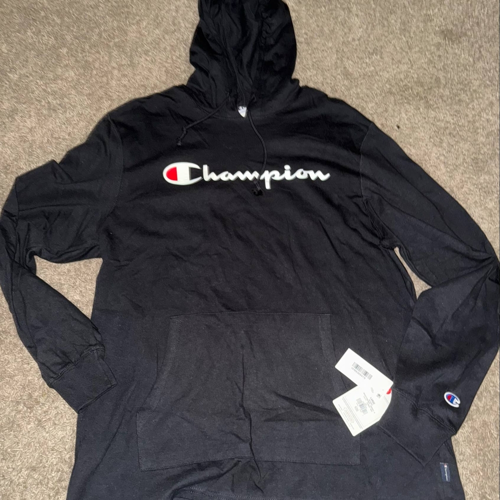 Champion Black Hoodie